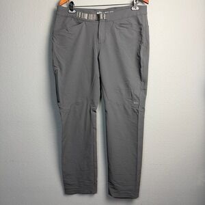 REI Co-op Sahara Hiking Pants Womens 14 Petite Gray Lightweight Activewear Trail